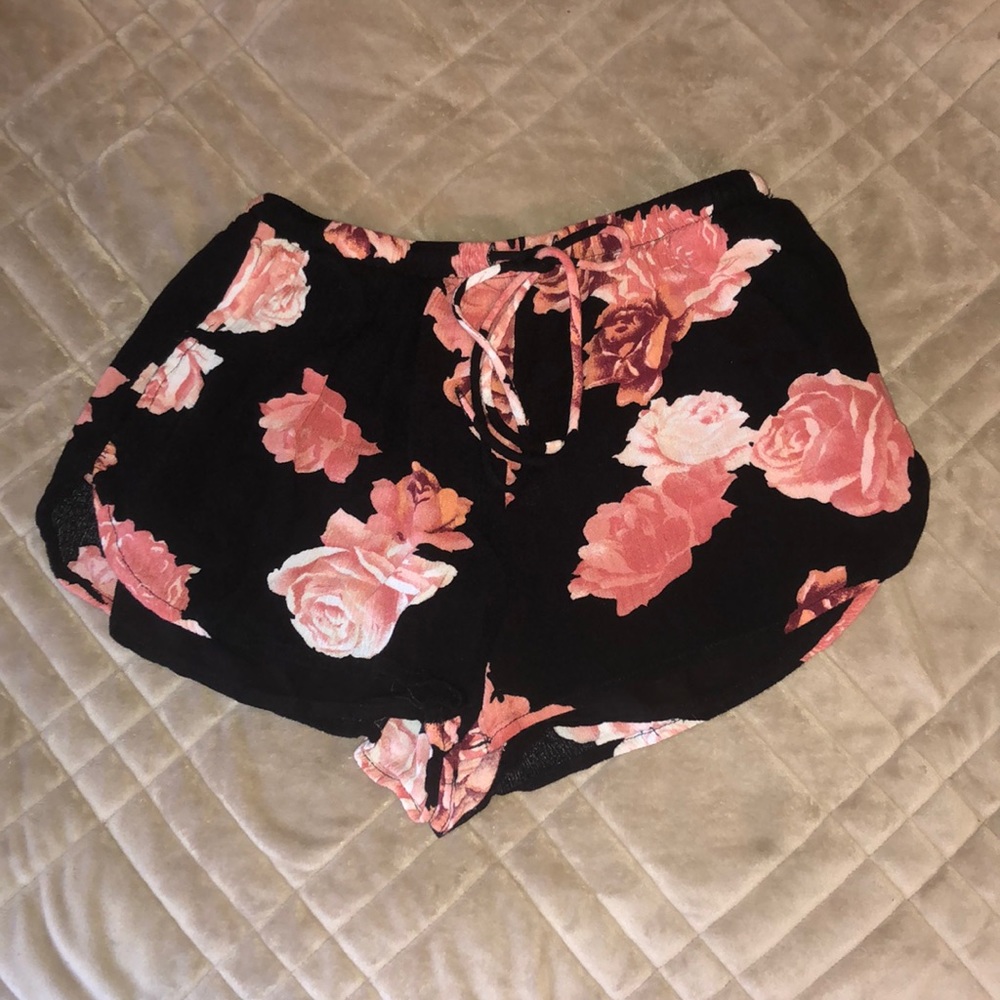 flower shorts from forever 21